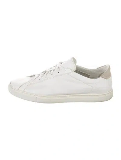 Pre-owned Cqp Leather Sneakers In Multi