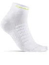 Craft Active Mid Sock In White