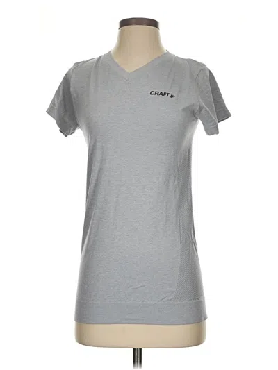 Pre-owned Craft Active T-shirt In Gray