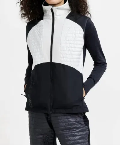 Craft Adventure Storm Insulate Nordic Vest In Ash/black