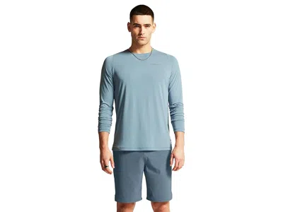 Craft Collective Bi-blend Longsleeve T-shirts In Blue