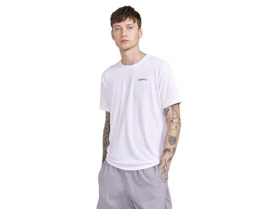 Craft Collective Bi-blend Shortsleeve T-shirts In White