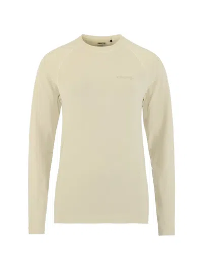 Craft Crew-neck Base Layer In Burgundy