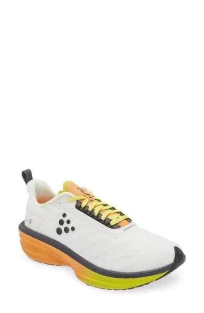 Craft Endurance 2 Running Shoe In Ash White/sour