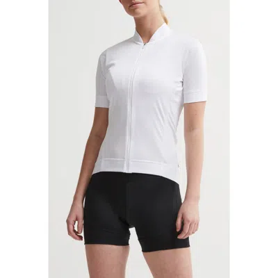 Craft Core Essence Jersey Bike Top In White