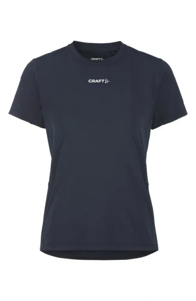 Craft Essence Perforated Jersey T-shirt In Blue
