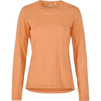 Craft Essence Perforated Jersey T-shirt In Orange