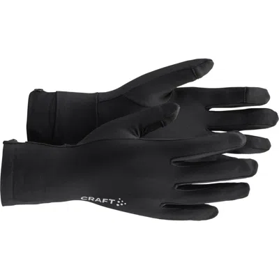 Craft Essence Tech Running Gloves In Black
