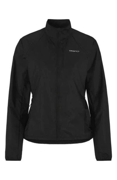 Craft Essence Water Repellent Wind Jacket In Black