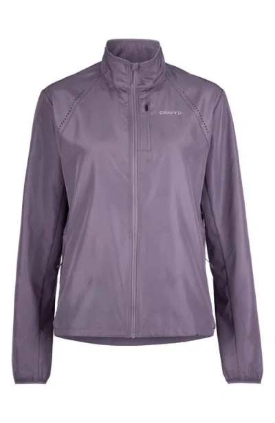 Craft Essence Water Repellent Wind Jacket In Purple