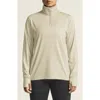 Craft Flow Quarter Zip Pullover In Neutral