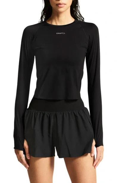 Craft Hypervent Long Sleeve Top In Black