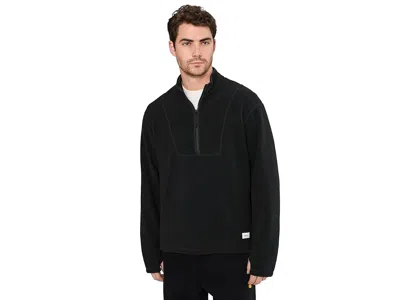 Craft Join Pile Fleece Halfzip In Black