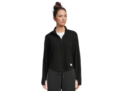Craft Join Pile Fleece Halfzip In Black