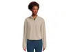Craft Join High Pile Fleece Half Zip Pullover In Neutral