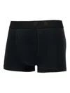 Craft Logo-waistband Boxer (pack Of Two) In Black