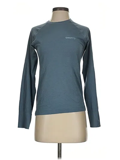 Pre-owned Craft Long Sleeve T-shirt In Teal
