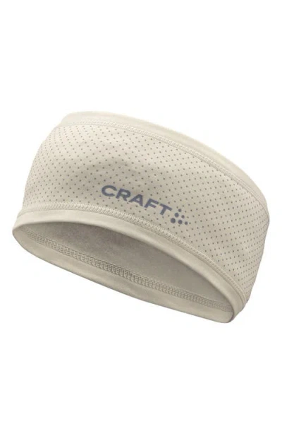 Craft Lumen Reflective Fleece Headband In Neutral