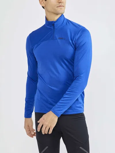 CRAFT CRAFT MEN BLUE POLYESTER SWEATER
