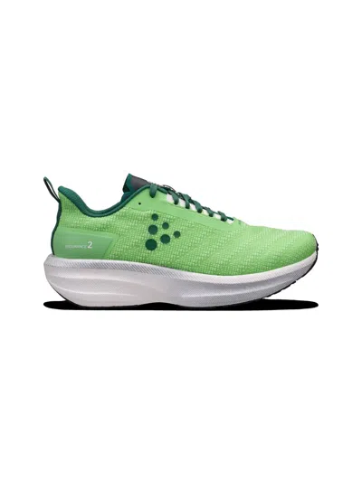 Craft Men's Endurance 2 Running Shoes In Colias In Green