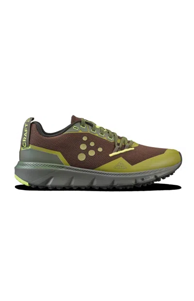 Craft Men's Nordic Trail 2 Running Shoes In Java/lime In Multi