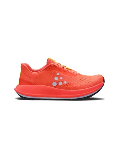 Craft Men's Pacer 2 Running Shoes In Shock In Red
