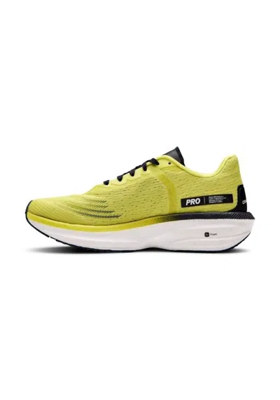 Craft Men's Pro Endur Distance Running Shoes In Neon Light/blaze In Black