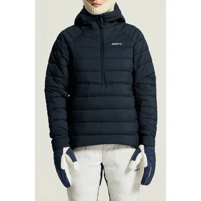 Craft Nordic Thermal Hooded Anorak In Blue