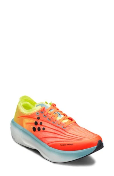 Craft Nordlite Tempo Running Shoe In Orange