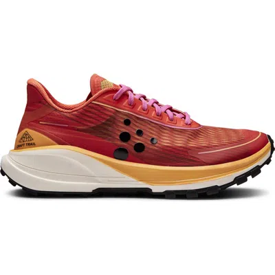 Craft Pure Trail Pro Running Shoe In Red