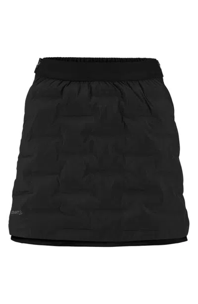 Craft Pursuit Quilted Performance Miniskirt In Black