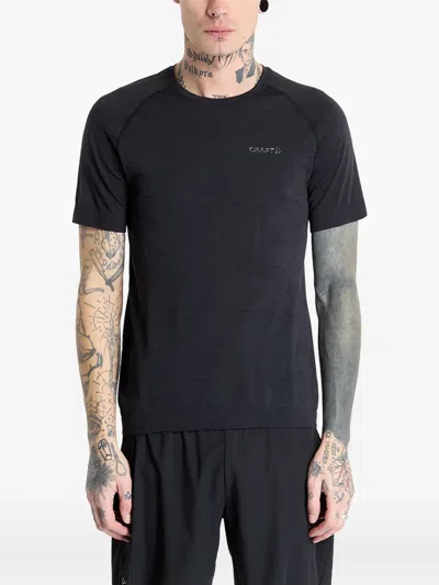 Craft Raglan-sleeve T-shirt In Black