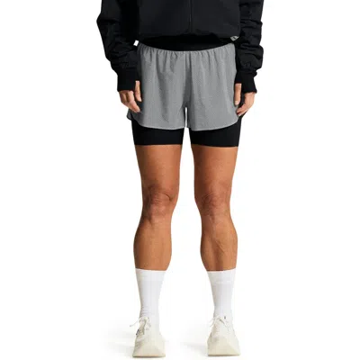 Craft Reflective Performance Running Shorts In Silver