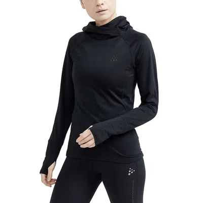 Craft Sportswear Women's Adv Charge Hooded Sweater - Xs - Black