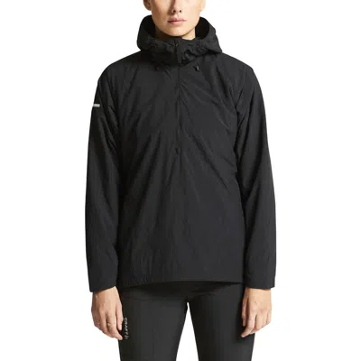 Craft Subz Half Zip Hooded Pullover In Black