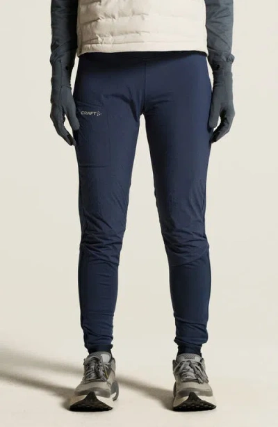 Craft Subz Light Running Tights In Blue