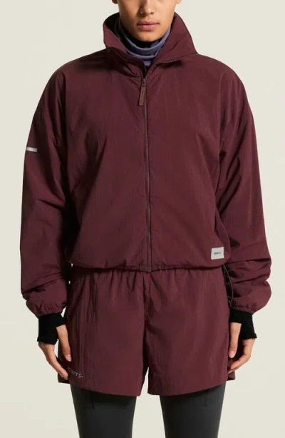 Craft Subz Waterproof Jacket In Burgundy