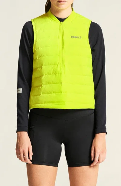 Craft Subz Waterproof Vest In Yellow