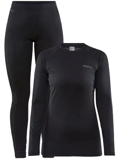Craft Thermal Baselayer Set In Black