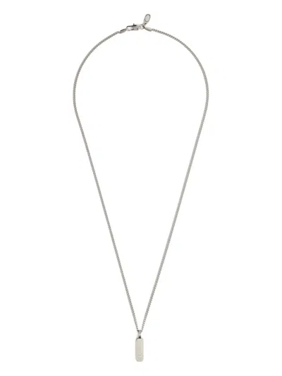 Craft Totem-pendant Necklace In Burgundy