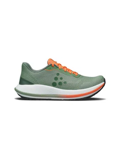 Craft Women's Pacer 2 Running Shoes In Thyme/atlantic In Green