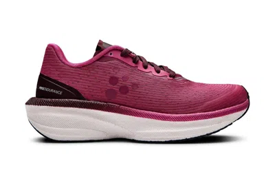 Craft Women's Pro Endurance Distance Shoe In Metro/punsch In Black