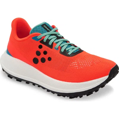 Craft Xplor Hybrid Running Shoe In Orange