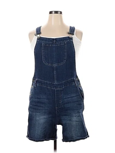 Pre-owned Crafted By Lee Overalls In Blue