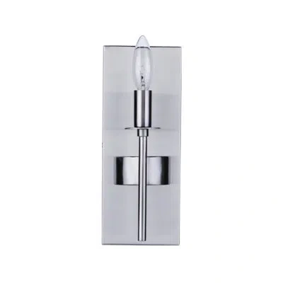 Craftmade 1 - Light Candle Wall Light In Nickel