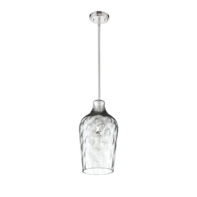 Craftmade 1 - Light Single Bell Pendant In Silver