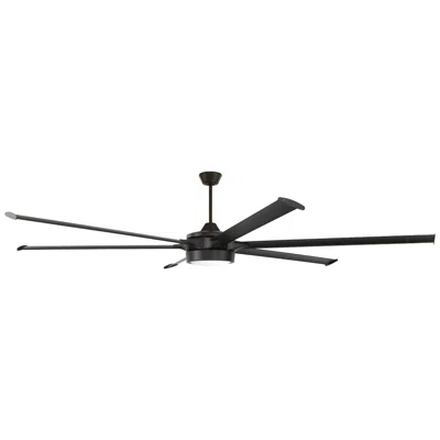 Craftmade 102"  Prost Black Smart Led Ceiling Fan