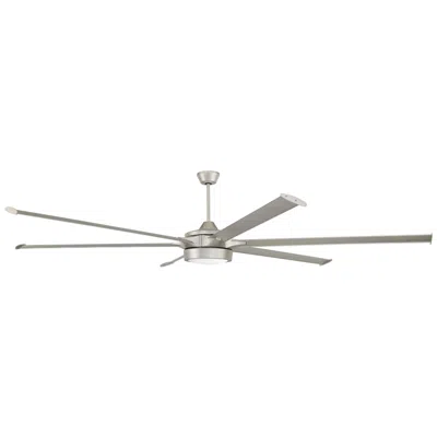 Craftmade 102"  Prost Painted Nickel Led Smart Ceiling Fan
