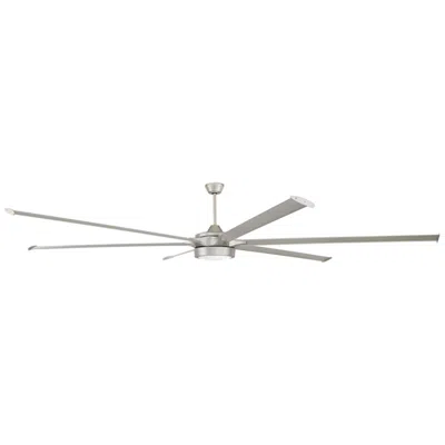 Craftmade 120"  Prost Painted Nickel Led Smart Ceiling Fan