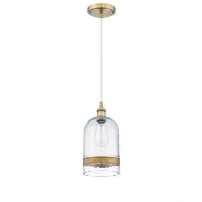 Craftmade 1-light Single Bell Pendant In Antique Copper